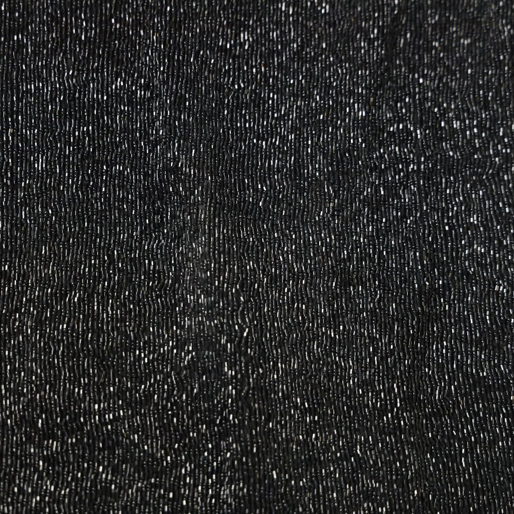 Linda Allard for Ellen Tracy Beaded Black Skirt - Picture 2 of 6